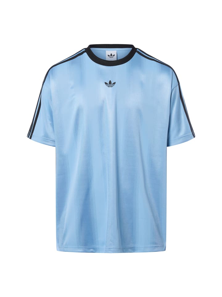 Футболка из жаккардового джерси светло-голубого цвета Adidas originals
Футболка из жаккардового джерси светло-голубого цвета Adidas originals