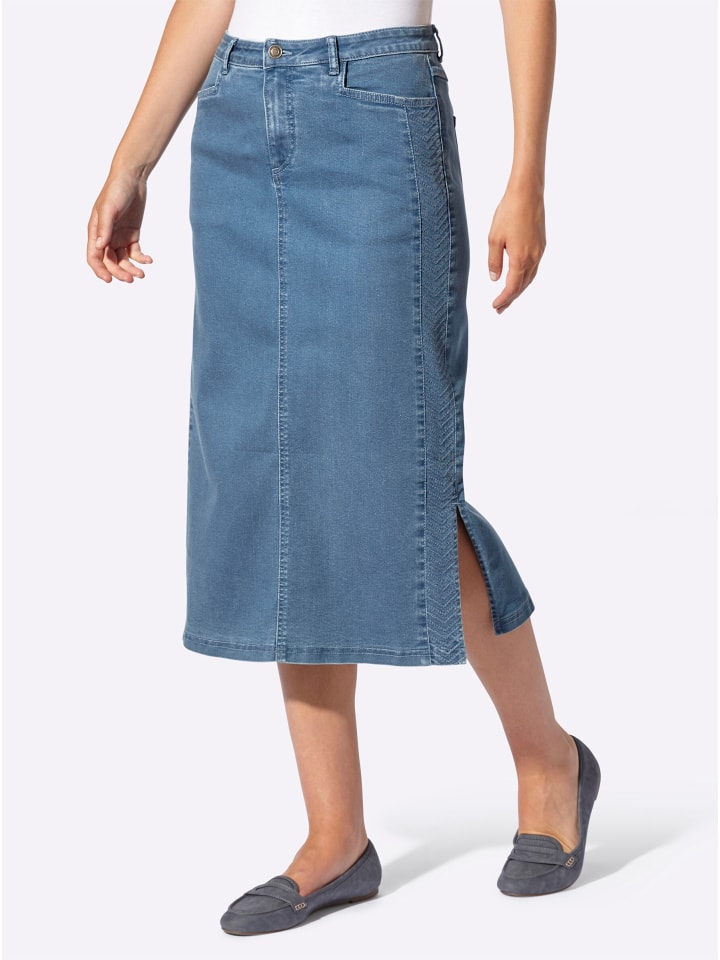 Юбка из денима синего цвета WITT WEIDEN
Юбка из денима синего цвета WITT WEIDEN