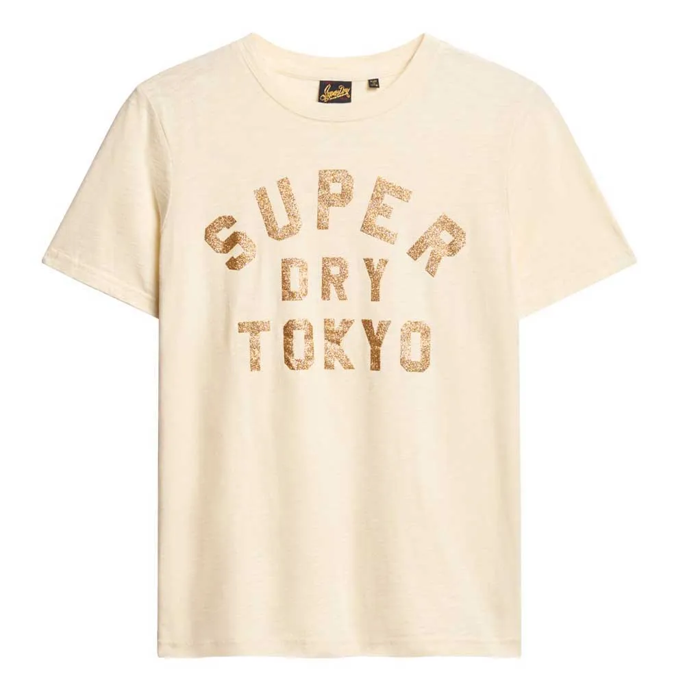 Футболка с коротким рукавом Superdry Glitter Logo Relaxed, бежевый
Футболка с коротким рукавом Superdry Glitter Logo Relaxed, бежевый