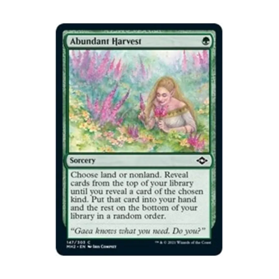 CCG Обильный урожай (С), MTG - Modern Horizons 2
CCG Обильный урожай (С), MTG - Modern Horizons 2