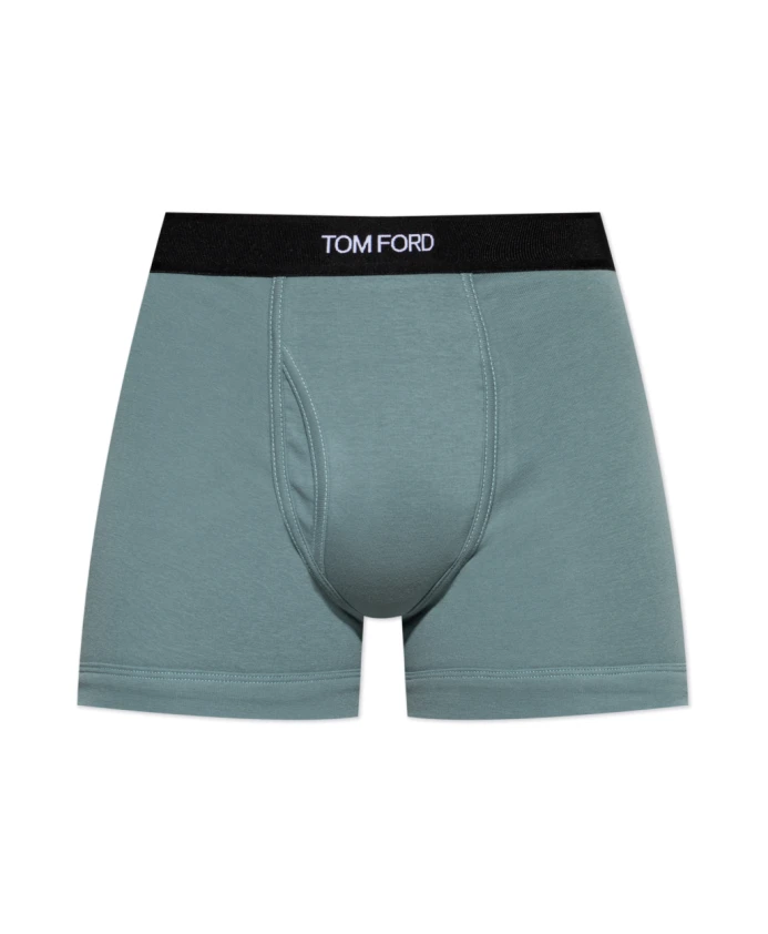 Боксерские шорты с логотипом Tom Ford, синий
Боксерские шорты с логотипом Tom Ford, синий