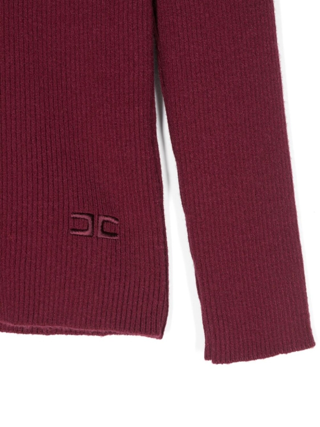 Elisabetta Franchi La Mia Bambina свитер ребристого плетения, красный
Elisabetta Franchi La Mia Bambina свитер ребристого плетения, красный