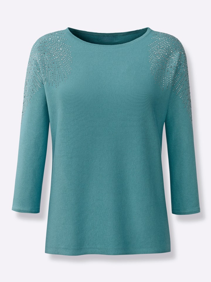 Creation L Свитер с рукавами 3/4 цвета океана
Creation L Свитер с рукавами 3/4 цвета океана