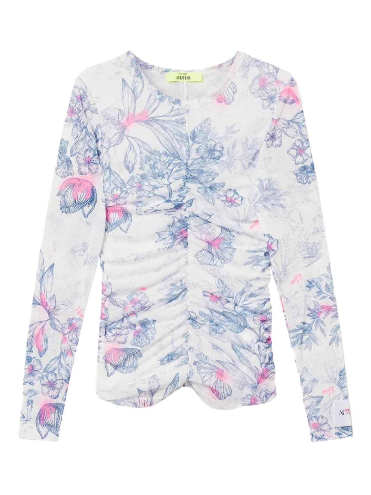 Топ с принтом по всей потопности TWINSET, нейтральный
Топ с принтом по всей потопности TWINSET, нейтральный