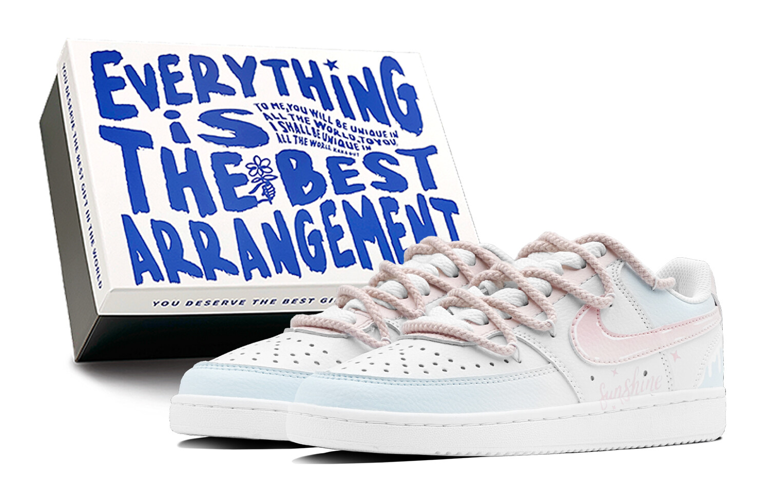 Кроссовки Nike Court Vision 1 Skateboarding Shoes Men Low-top White, синий/розовый
Кроссовки Nike Court Vision 1 Skateboarding Shoes Men Low-top White, синий/розовый