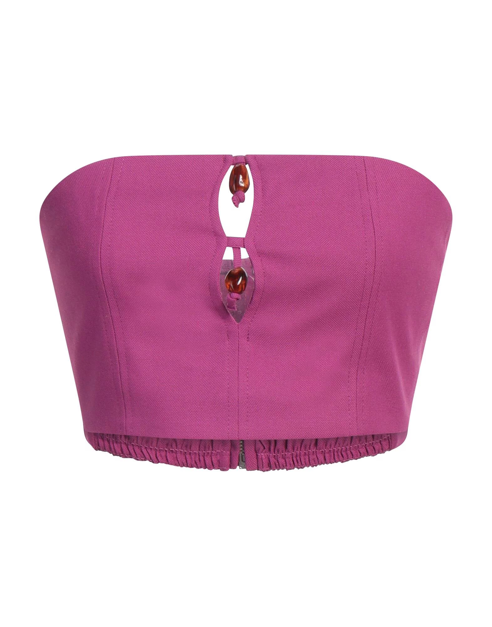 Топ Ganni, лиловый
Топ Ganni, лиловый