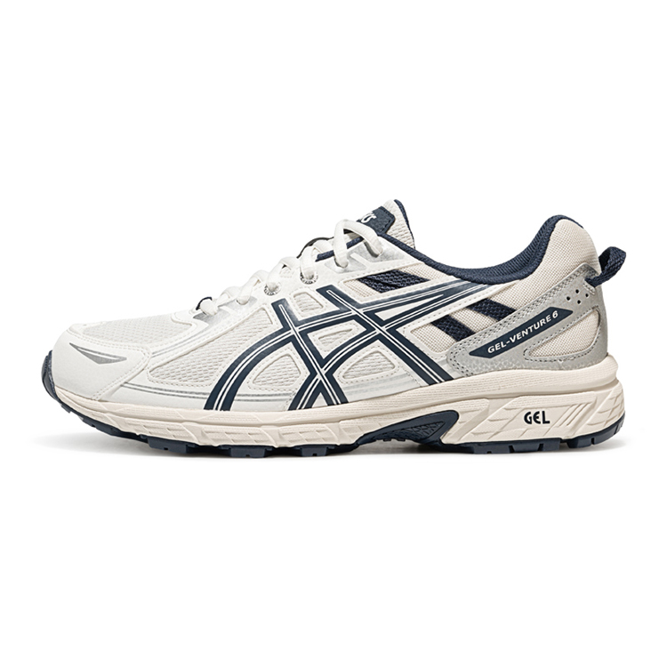 Gel Venture 6 Low top кроссовки для бега Unisex ASICS, белый синий
Gel Venture 6 Low top кроссовки для бега Unisex ASICS, белый синий
