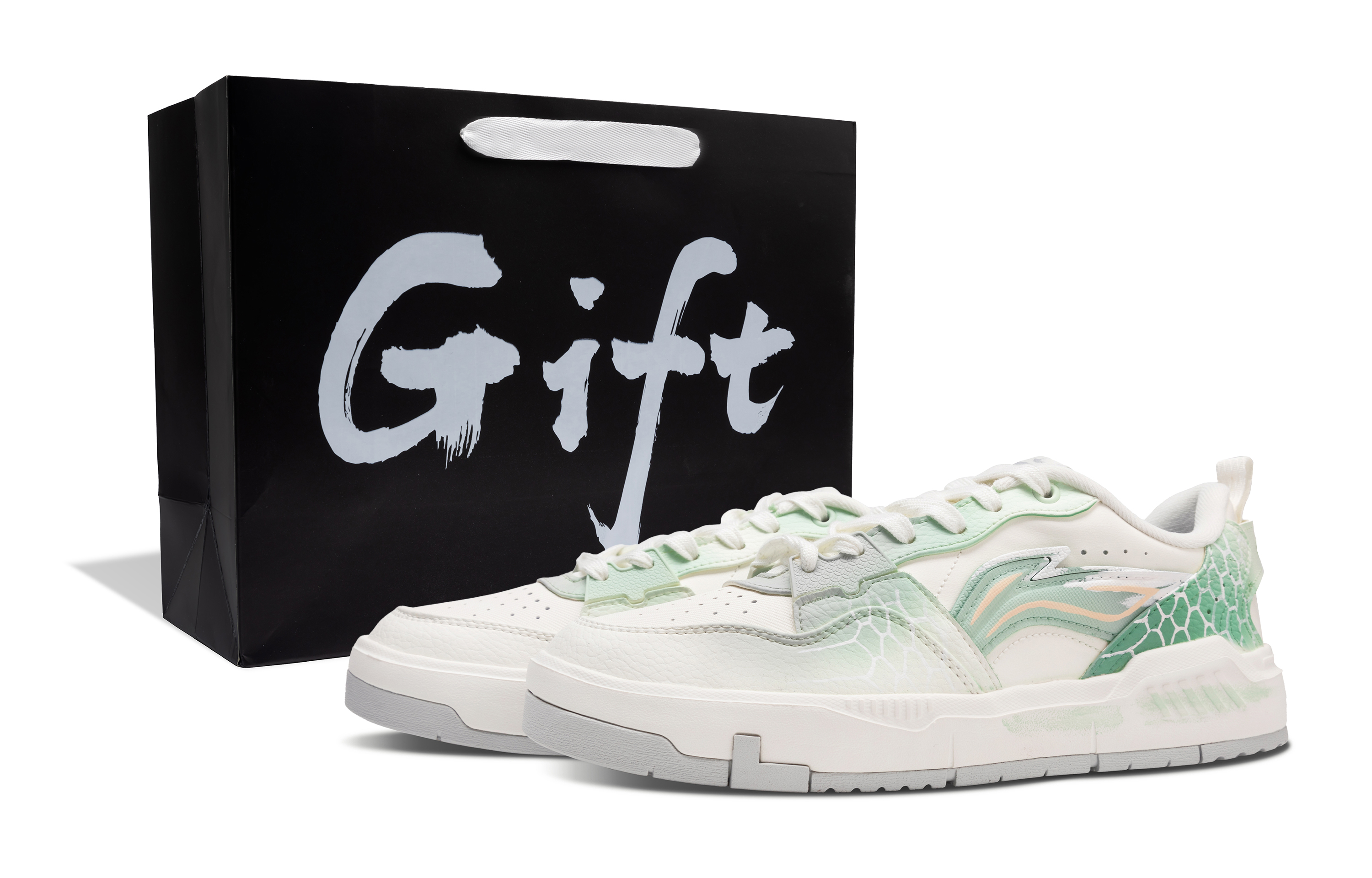 LINING Кроссовки для скейтбординга Yuan Chu с противоскользящей амортизацией и износостойкостью, низкие, мужские, зеленые, белые
LINING Кроссовки для скейтбординга Yuan Chu с противоскользящей амортизацией и износостойкостью, низкие, мужские, зеленые, белые