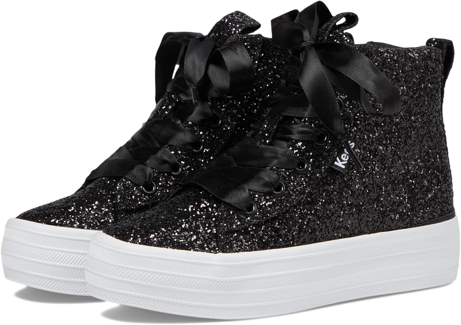 Кроссовки Keds Kids Triple UP Hi Top Glitter Celeb, Black/Glitter
Кроссовки Keds Kids Triple UP Hi Top Glitter Celeb, Black/Glitter