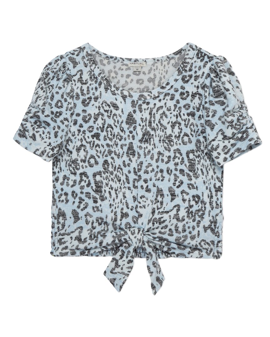 Привычный топ с завязками спереди Habitual, синий
Привычный топ с завязками спереди Habitual, синий