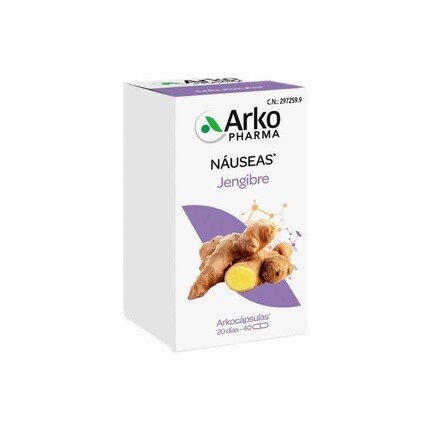 Arkocapsules Имбирь 40 капсул
Arkocapsules Имбирь 40 капсул