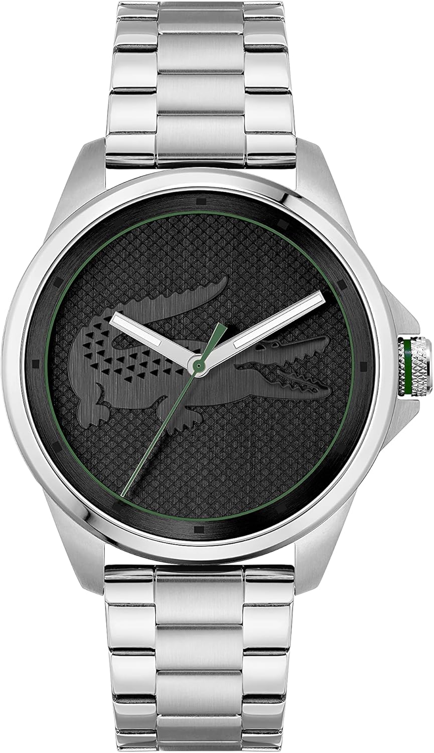 Lacoste Le Croc мужские кварцевые часы - премиальный стильный хронометр, Silver Black
Lacoste Le Croc мужские кварцевые часы - премиальный стильный хронометр, Silver Black