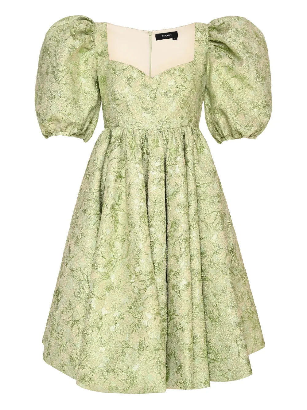 Платье с объемными рукавами ANOUKI, зеленый
Платье с объемными рукавами ANOUKI, зеленый