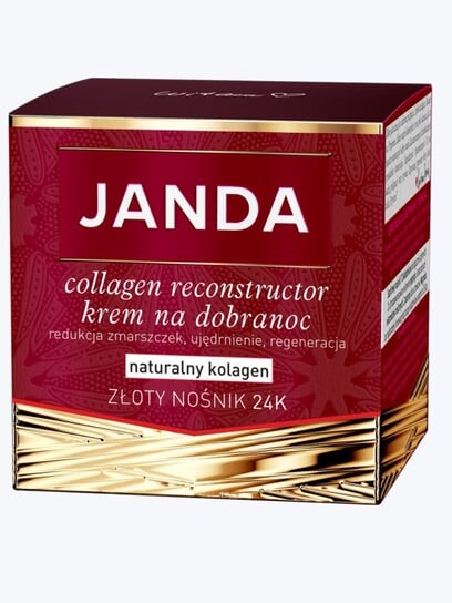 Ночной антивозрастной крем для лица, 50 мл Janda Collagen Reconstructor
Ночной антивозрастной крем для лица, 50 мл Janda Collagen Reconstructor