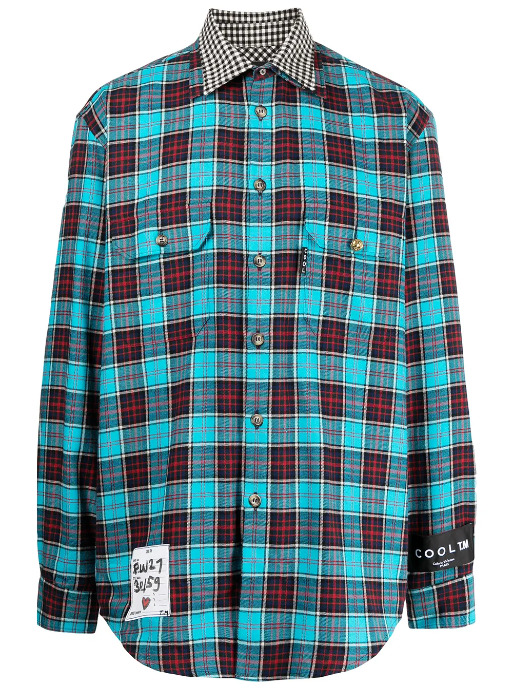 Двусторонняя рубашка в клетку COOL T.M, синий
Двусторонняя рубашка в клетку COOL T.M, синий