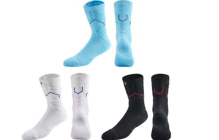 Носки до колена унисекс VEIDOORN, 3 пары (черные) + наколенник. 
Носки до колена унисекс VEIDOORN, 3 пары (черные) + наколенник.