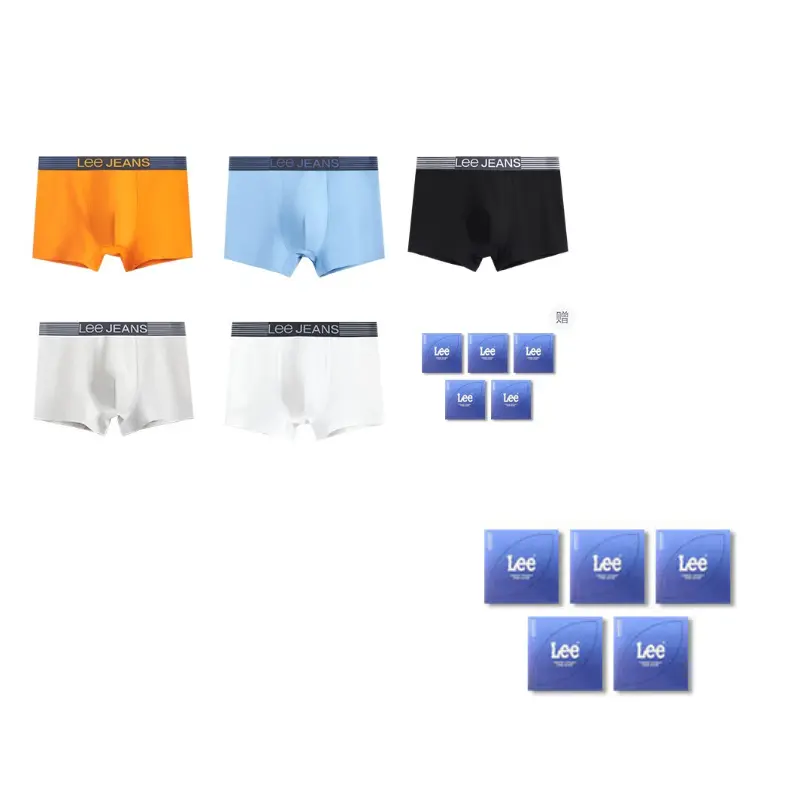 Lee Подарочный набор мужского белья 5 пар
Lee Подарочный набор мужского белья 5 пар