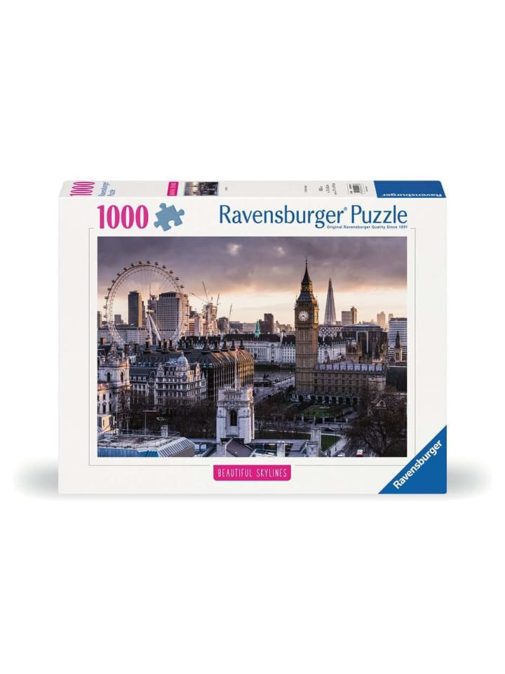 Пазл Ravensburger из 1000 деталей «Лондон в цвете»
Пазл Ravensburger из 1000 деталей «Лондон в цвете»