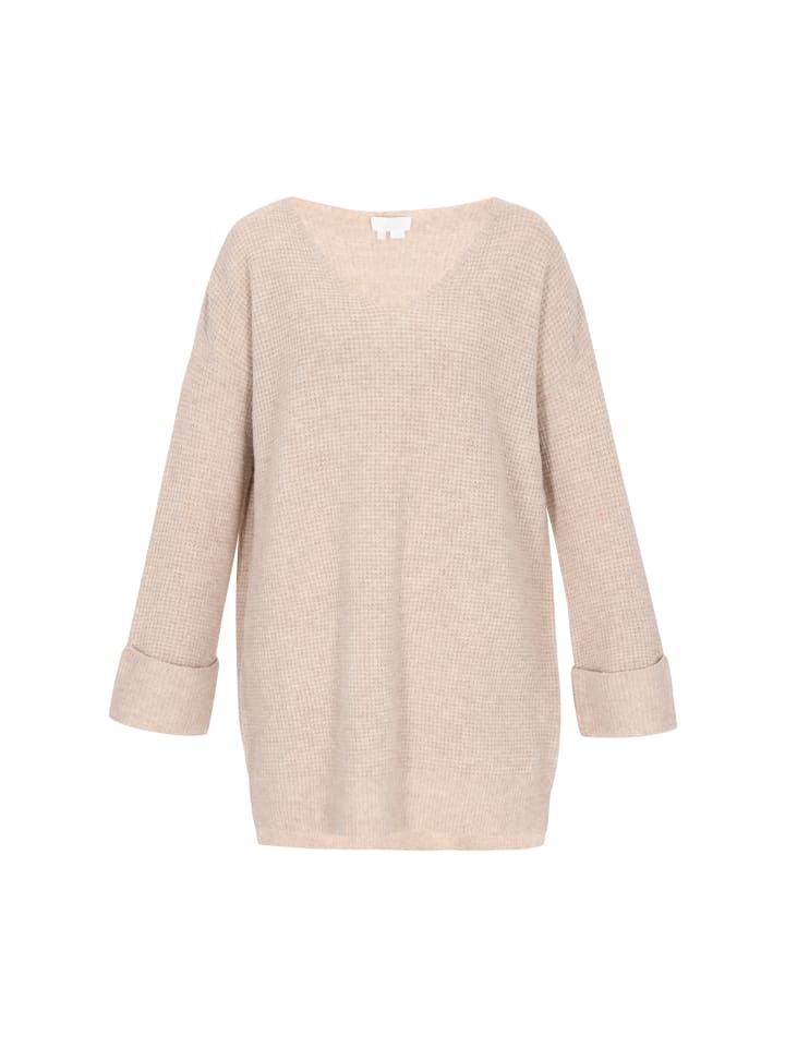 Женский свитер бежевого меланжа usha WHITE LABEL
Женский свитер бежевого меланжа usha WHITE LABEL