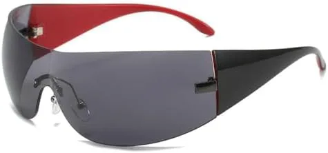 Модные солнцезащитные очки 2027 года для женщин и мужчин: безободковые солнцезащитные очки с обтекаемой формой, цельные солнцезащитные очки в стиле хип-хоп MTZJH, C1
Модные солнцезащитные очки 2027 года для женщин и мужчин: безободковые солнцезащитные очки с обтекаемой формой, цельные солнцезащитные очки в стиле хип-хоп MTZJH, C1