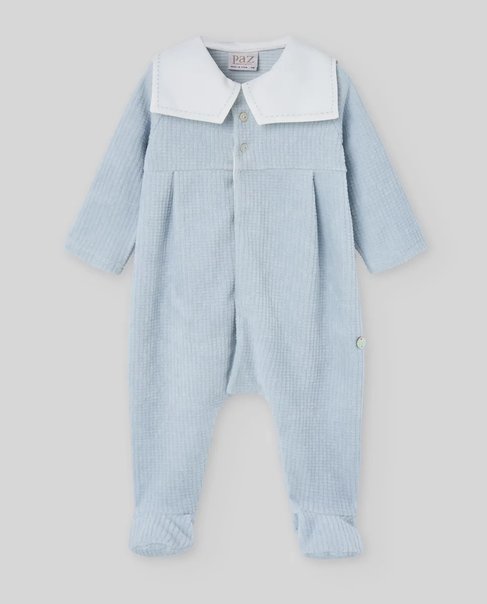 Комбинезон для младенца из коллекции «Нежность» PAZ Rodríguez, светло-голубой
Комбинезон для младенца из коллекции «Нежность» PAZ Rodríguez, светло-голубой