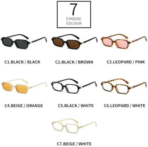 Прямоугольные солнцезащитные очки для женщин в винтажном стиле, защита от УФ-излучения UV400 для мужчин, модные панк-солнцезащитные очки MTZJH, Beige Orange
Прямоугольные солнцезащитные очки для женщин в винтажном стиле, защита от УФ-излучения UV400 для мужчин, модные панк-солнцезащитные очки MTZJH, Beige Orange