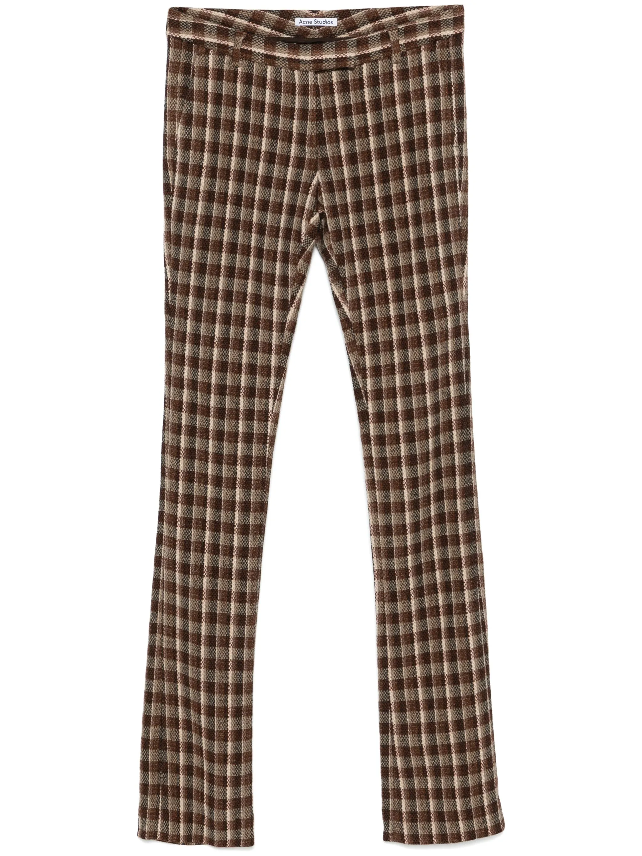 Брюки в клетку Acne Studios, коричневый
Брюки в клетку Acne Studios, коричневый
