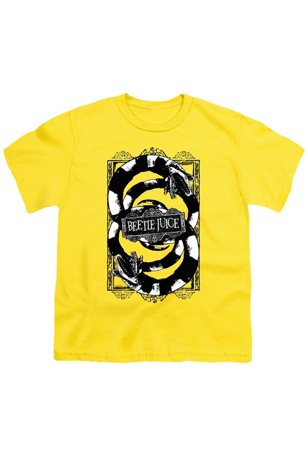 Футболка с коротким рукавом для детей "Beetlejuice: У нас есть червяки" Gildan, желтый
Футболка с коротким рукавом для детей "Beetlejuice: У нас есть червяки" Gildan, желтый