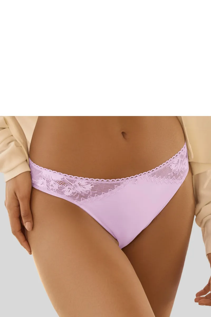 Трусики LASCANA с красивыми кружевными вставками, цвет Light Lavenda 
Трусики LASCANA с красивыми кружевными вставками, цвет Light Lavenda