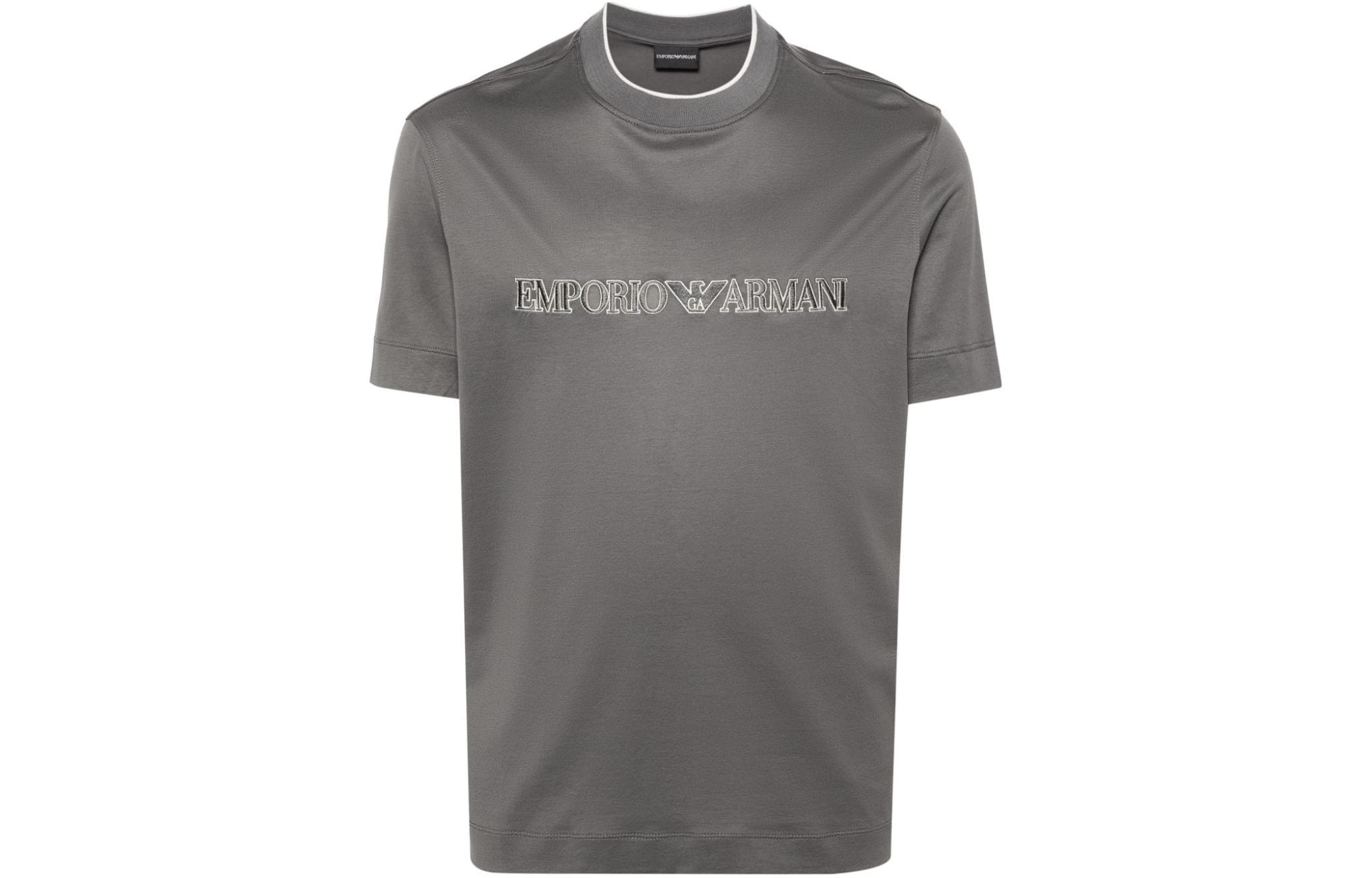 Футболка с логотипом EMPORIO ARMANI, серая
Футболка с логотипом EMPORIO ARMANI, серая