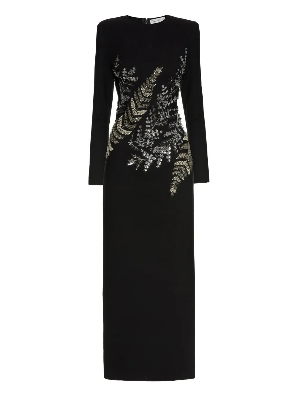 Вечернее платье с длинными рукавами и вышивкой Oscar de la Renta, черный
Вечернее платье с длинными рукавами и вышивкой Oscar de la Renta, черный
