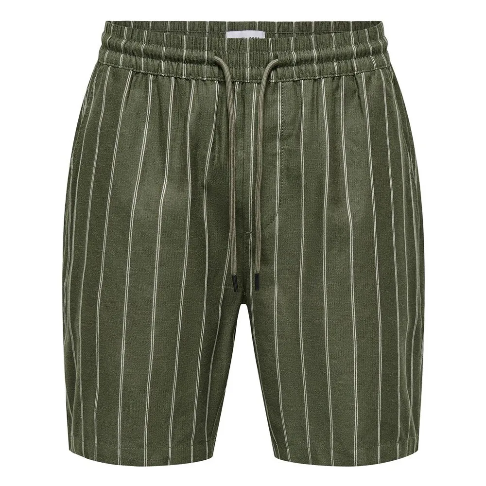 Шорты Only & Sons Tel Stripe 0139, зеленый
Шорты Only & Sons Tel Stripe 0139, зеленый