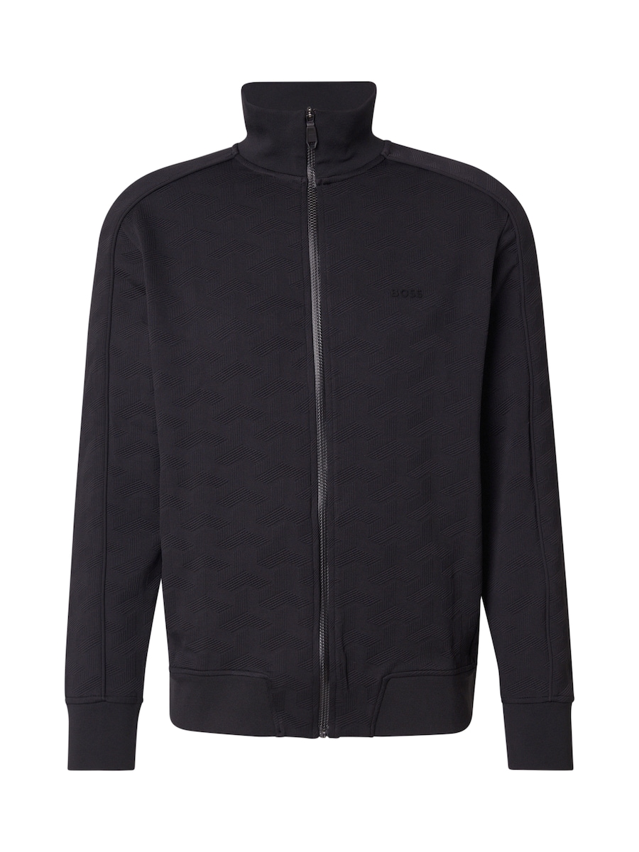 Толстовка с капюшоном на молнии BOSS Mirror, черный
Толстовка с капюшоном на молнии BOSS Mirror, черный