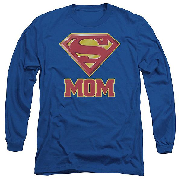 Футболка с длинным рукавом Superman super mom Licensed Character
Футболка с длинным рукавом Superman super mom Licensed Character