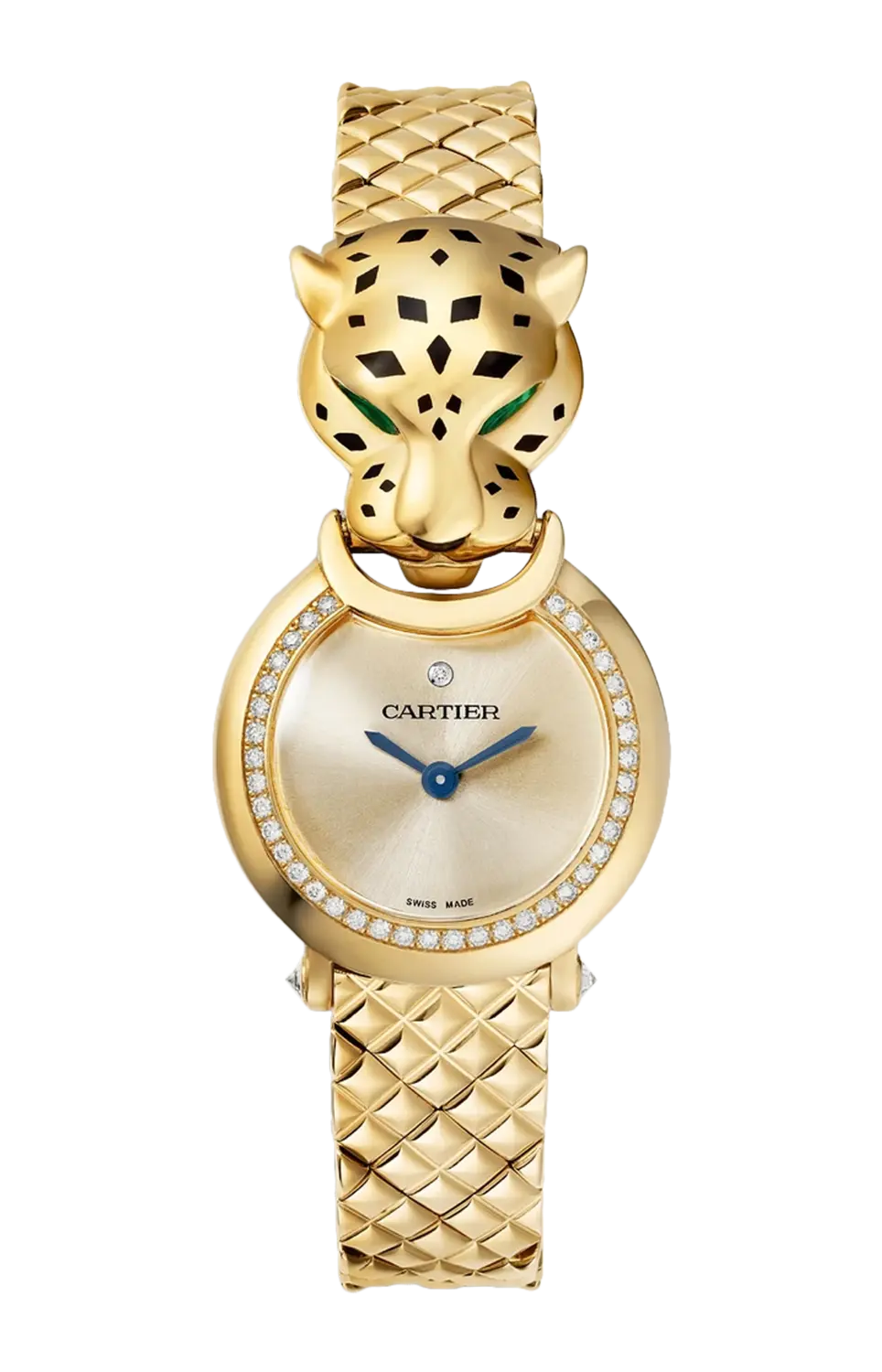 Пантера де картье, желтое золото, бриллианты, цавориты, кварц - hpi01725 CARTIER
Пантера де картье, желтое золото, бриллианты, цавориты, кварц - hpi01725 CARTIER