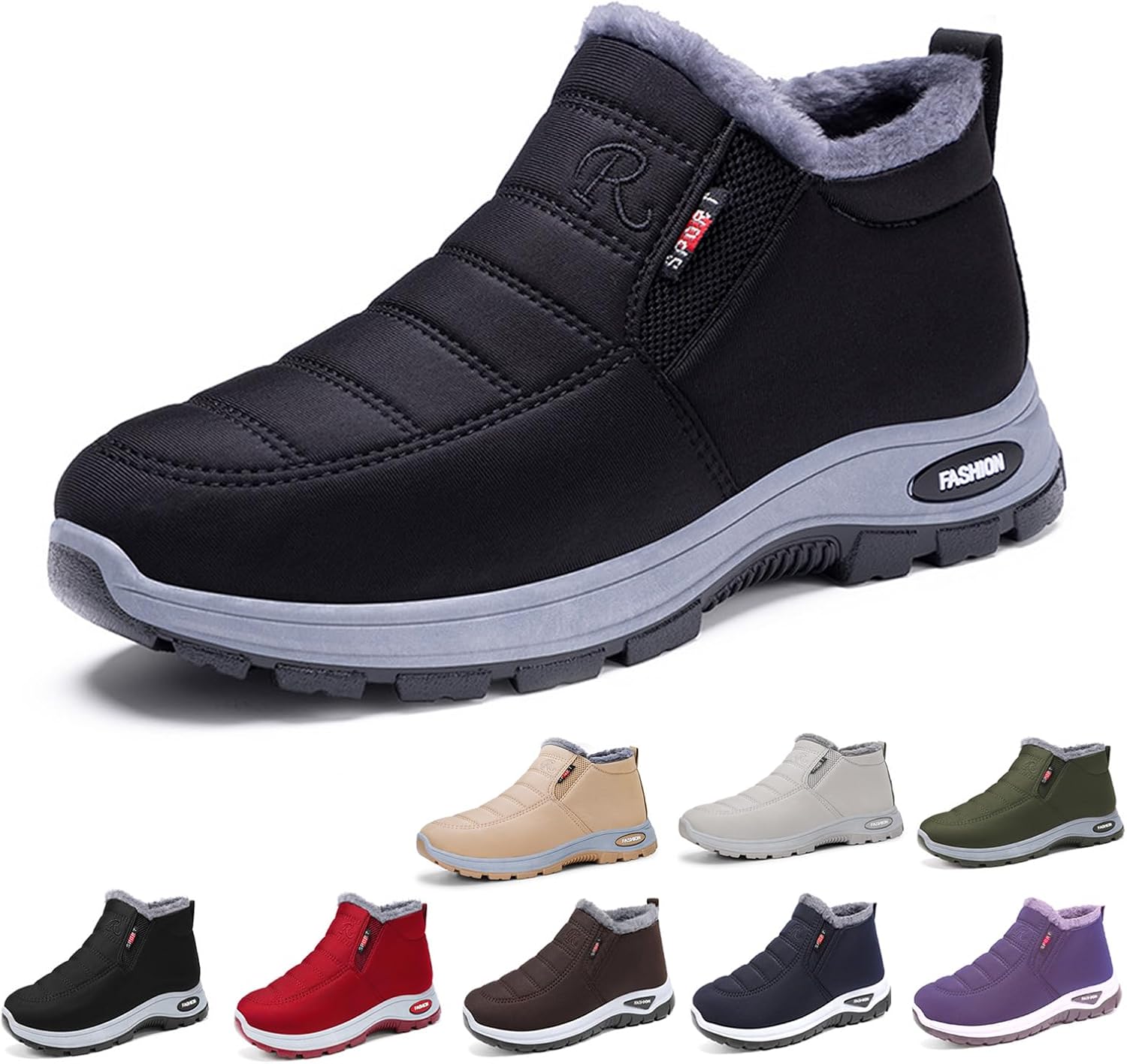 Теплые ботинки для женщин и мужчин, ботильоны без шнурков, рождественские ботинки со снеговиками, пушистые, нескользящие, утепленные, с удобной подошвой Generic, черный
Теплые ботинки для женщин и мужчин, ботильоны без шнурков, рождественские ботинки со снеговиками, пушистые, нескользящие, утепленные, с удобной подошвой Generic, черный