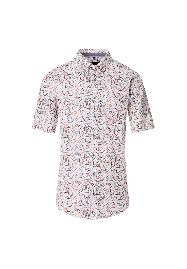 Повседневная рубашка с коротким рукавом и принтом повседневный крой Casamoda, зеленый
Повседневная рубашка с коротким рукавом и принтом повседневный крой Casamoda, зеленый