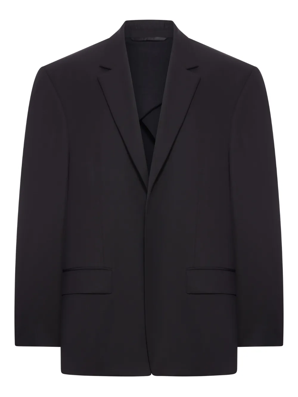 Шерстяной однобортный пиджак BALENCIAGA, черный
Шерстяной однобортный пиджак BALENCIAGA, черный