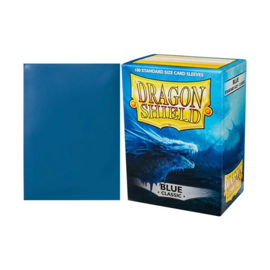 Стандартные рукава – синие (100), Dragon Shield - Card Sleeves - Standard 
Стандартные рукава – синие (100), Dragon Shield - Card Sleeves - Standard