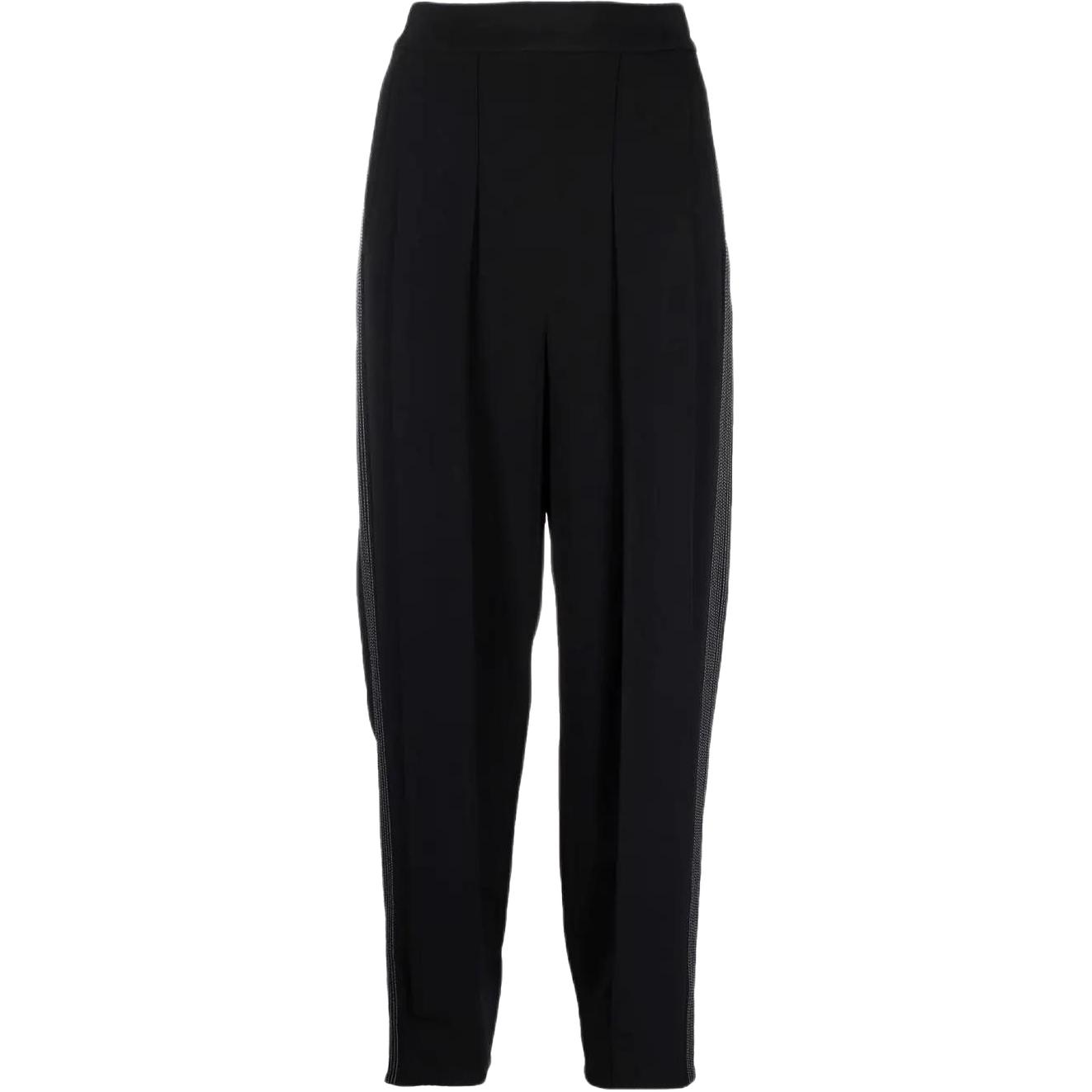 Брюки с контрастной строчкой Stella McCartney, черный
Брюки с контрастной строчкой Stella McCartney, черный