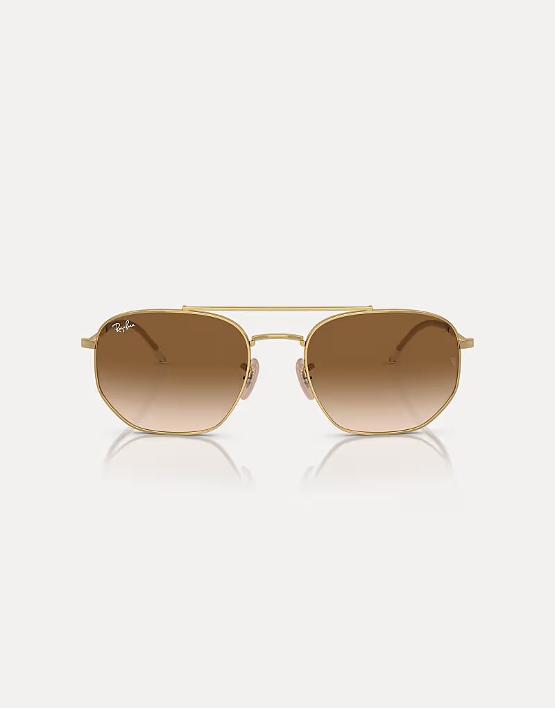 Солнцезащитные очки Rb3707 необычной формы с коричневыми линзами в цвете Arista Gold Ray-Ban
Солнцезащитные очки Rb3707 необычной формы с коричневыми линзами в цвете Arista Gold Ray-Ban