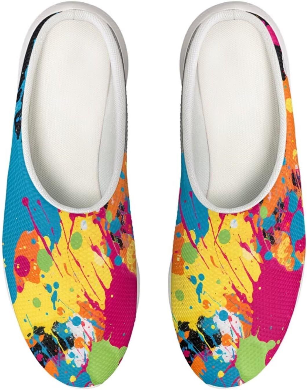 Кроссовки Forchrinse Red Galaxy Space Mule для женщин и мужчин, с сеткой, легкие, без застежки, для ходьбы, Paint Splatter
Кроссовки Forchrinse Red Galaxy Space Mule для женщин и мужчин, с сеткой, легкие, без застежки, для ходьбы, Paint Splatter