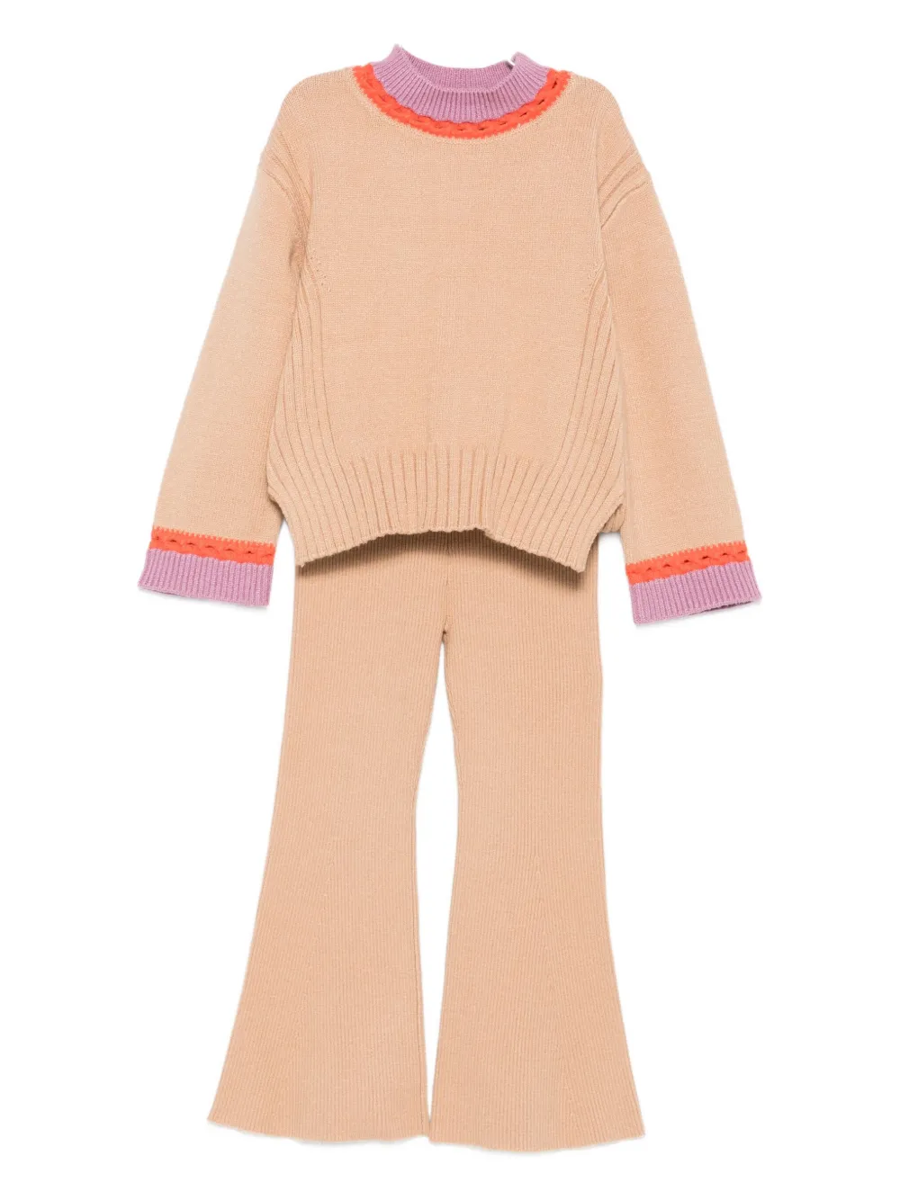 Комплект брюк из ребристой ткани Abel & Lula, коричневый
Комплект брюк из ребристой ткани Abel & Lula, коричневый