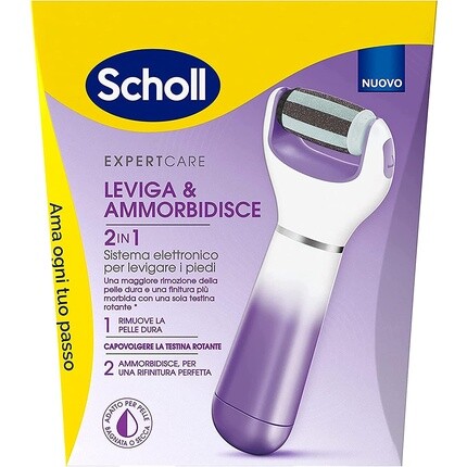 Электронная система педикюра Velvet 2In1 для гладких и мягких ног, Scholl
Электронная система педикюра Velvet 2In1 для гладких и мягких ног, Scholl