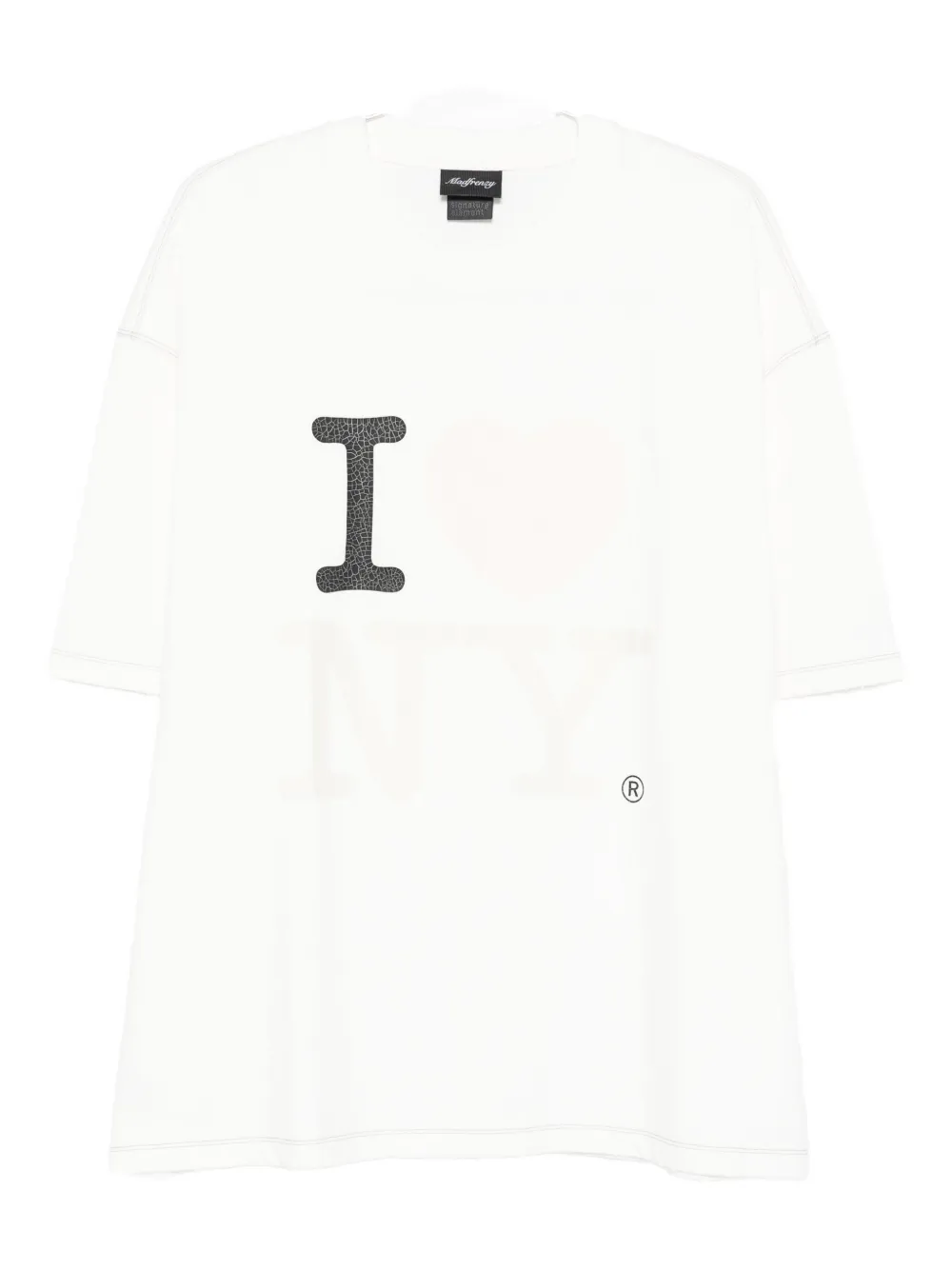 Хлопковая футболка MADFRENZY, белый
Хлопковая футболка MADFRENZY, белый