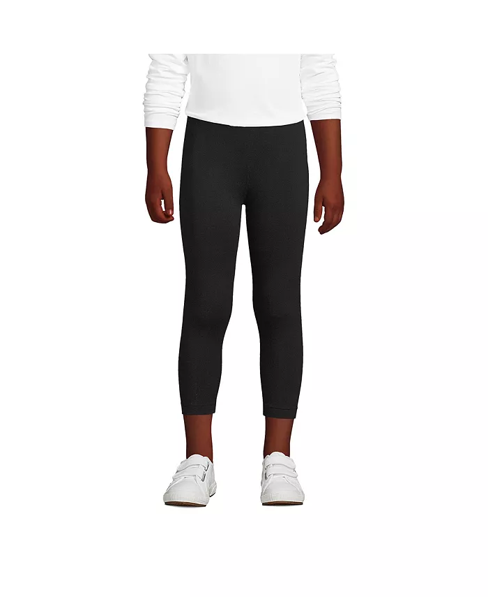 Детская школьная форма для девочек плюс прочные хлопковые леггинсы-капри Lands' End, черный
Детская школьная форма для девочек плюс прочные хлопковые леггинсы-капри Lands' End, черный