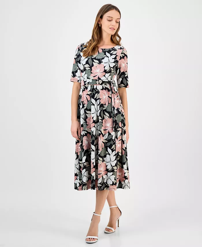 Женское платье миди с принтом и рукавом 3/4, Regular & Petite Kasper, розовый
Женское платье миди с принтом и рукавом 3/4, Regular & Petite Kasper, розовый