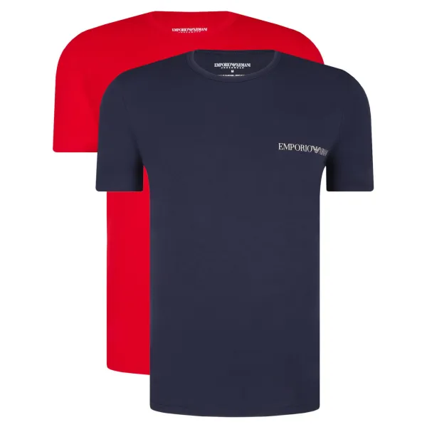 Комплект из двух футболок стандартного кроя Emporio Armani, красный
Комплект из двух футболок стандартного кроя Emporio Armani, красный