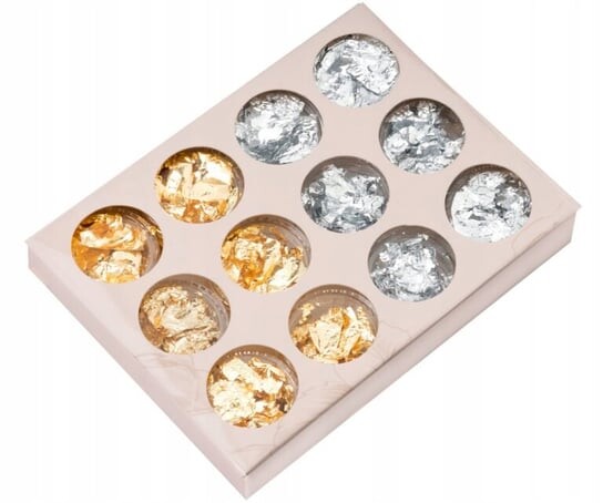 Фольга для дизайна ногтей, золото и серебро, Clavier
Фольга для дизайна ногтей, золото и серебро, Clavier