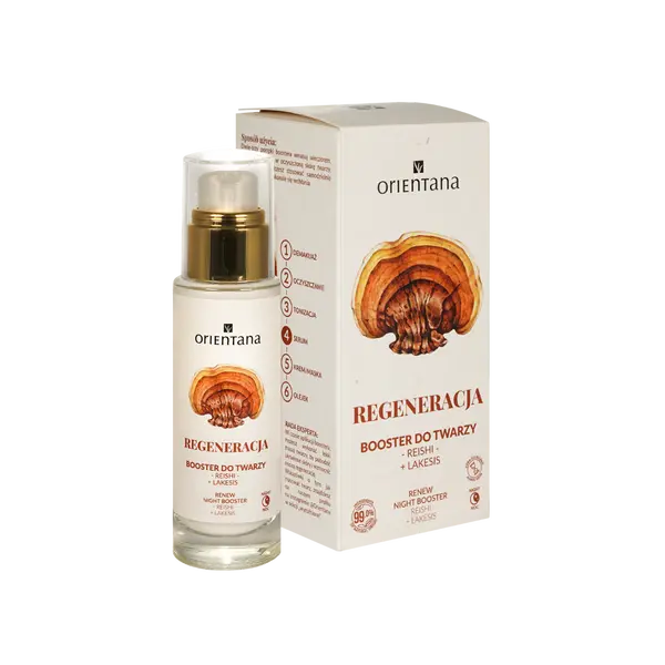 Reishi lakesis средство для лица, 30 мл Orientana Regeneracja
Reishi lakesis средство для лица, 30 мл Orientana Regeneracja